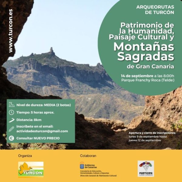 Senderismo: De visita por el Patrimonio de la Humanidad, Paisaje Cultural y Montañas Sagradas de Gran Canaria