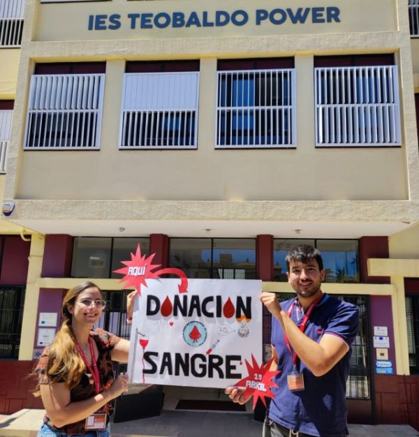 El ICHH celebra una jornada de donación en el I.E.S. Teobaldo Power