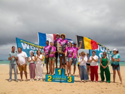 Fuerteventura: Los campeones de Freestyle de Windsurf suben al Olimpo de la playa de Sotavento