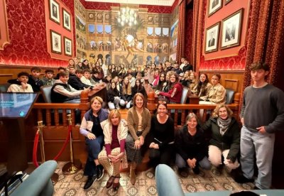 60 estudiantes alemanes descubren el patrimonio hist&oacute;rico y cultural de G&aacute;ldar en un intercambio educativo