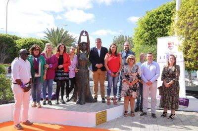 Una escultura en Lanzarote homenajeará a las víctimas y resilientes de las violencias machistas