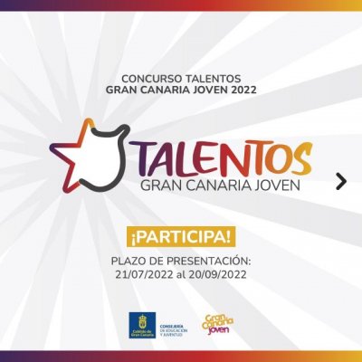 El Cabildo convoca el concurso &lsquo;Talentos Gran Canaria Joven 2022&rsquo;