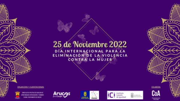 Arucas conmemora el Día Internacional para la Eliminación de la Violencia Contra la Mujer