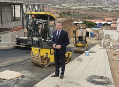 G&aacute;ldar: Asfaltada la nueva v&iacute;a de acceso a La Monta&ntilde;a