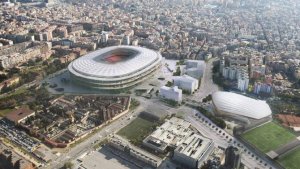 Laporta admite que la guerra de Ucrania "obliga a repensar" el Espai Bar&ccedil;a