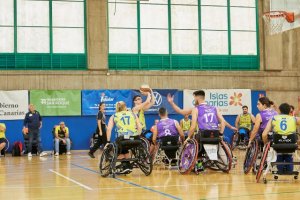 Baloncesto en silla de ruedas: El Econy Gran Canaria se impone al Fundación Aliados en un disputado encuentro