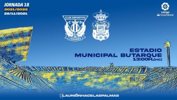 Radio Faro del Noroeste retransmite hoy, a las 13.00 horas: CD Leganés - UD Las Palmas