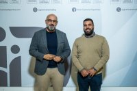 El consejero de Deportes, Aridany Romero, recibe al nuevo presidente de la Federaci&oacute;n de Automovilismo de Las Palmas, Daniel Ponce