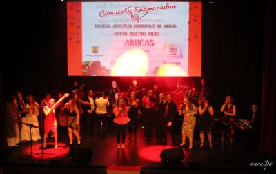 Las Escuelas Artísticas Municipales de Arucas celebraron el tradicional concierto ‘En Amor a Dos&#039;