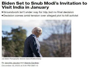 Art&iacute;culo de opini&oacute;n: 'El desaire supuestamente planeado por Biden hacia Modi es un mal augurio para las relaciones bilaterales'