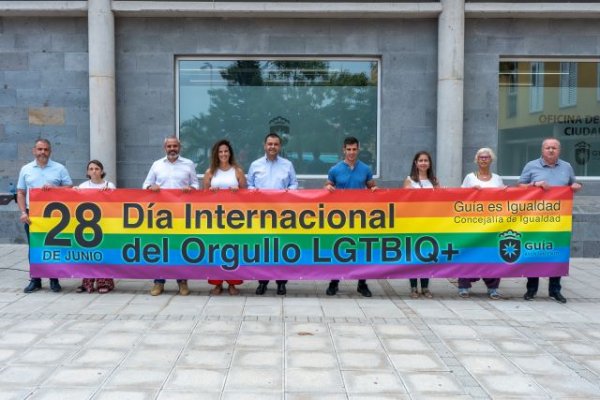 El Ayuntamiento de Guía ha celebrado el Día Internacional del Orgullo LGTBIQ+