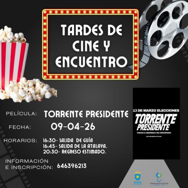 &lsquo;Torrente presidente&rsquo; es la pel&iacute;cula elegida para disfrutar de las Tardes de Cine y Encuentro de la Universidad Popular de Gu&iacute;a este jueves