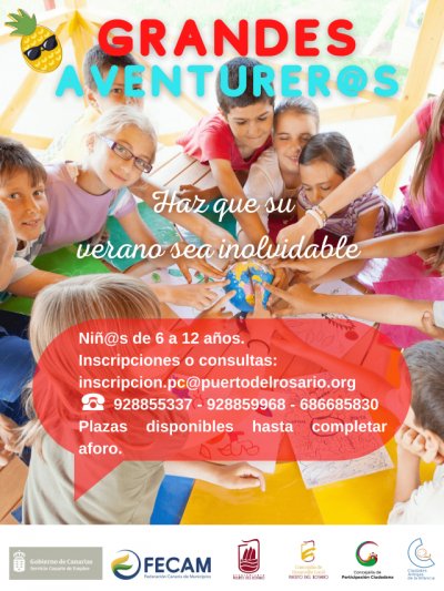 Puerto del Rosario: El Ayuntamiento crea por primera vez una escuela de verano gratuita que acoger&aacute; a 180 ni&ntilde;as y ni&ntilde;os