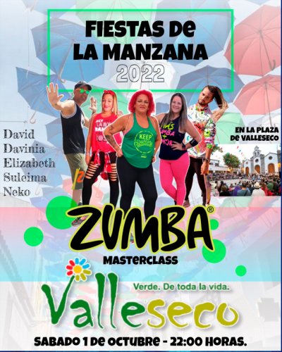 Valleseco: Romer&iacute;a de La Manzana con Masterclass de Zumba