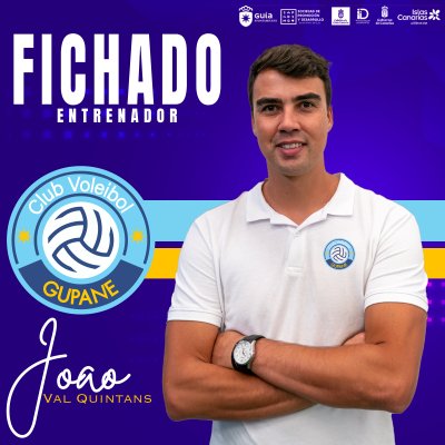 Voleibol: Joao Val Quintans es el elegido para entrenar al primer equipo del CV Gupane