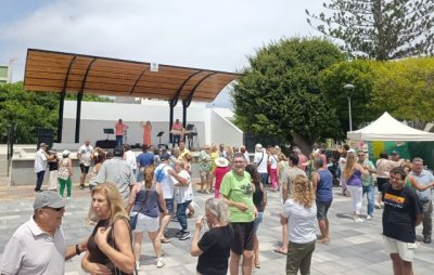 G&aacute;ldar: El Mercadillo Dominical de Barrial se afianza como escaparate del producto local y del peque&ntilde;o comercio