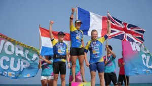 Windsurf: Justine Lemeteyer conquista en Sotavento su primer Mundial de Slalom X