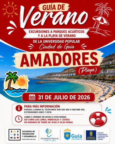 El programa &lsquo;Gu&iacute;a de Verano&rsquo; se despide este viernes con una salida a la playa de Amadores