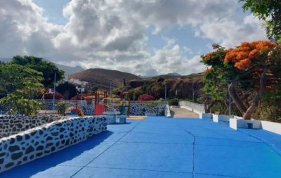 Agaete: El parque de Los Chorros avanza para su renovación integral