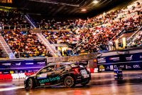 Rogelio Peñate termina el sábado del 49º Rally Islas Canarias en la zona de puntos de WRC2