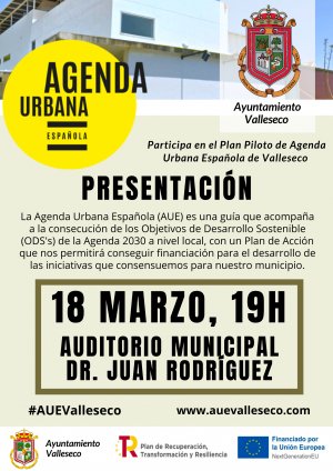 Presentación de la Agenda Urbana de Valleseco