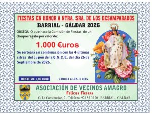 La A.V. &ldquo;Amagro&rdquo; saca a la venta los boletos de las fiestas 2026