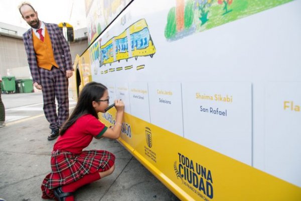 Guaguas Municipales promueve un concurso de dibujo infantil con motivo de la Semana Europea de la Movilidad