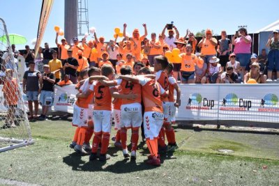 Acodetti CF, UD Las Palmas, Rayo Vallecano, Sevilla FC y Veteranos del Pilar CF, campeones de la Maspalomas Cup
