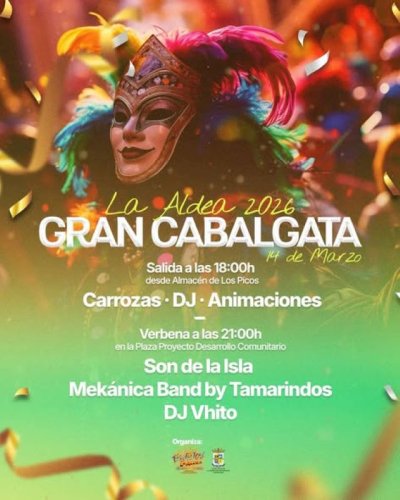 El Carnaval continúa en La Aldea de San Nicolás