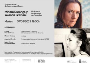Miriam Durango y Yolanda Graziani se incorporan a la Biblioteca de Artistas de Canarias