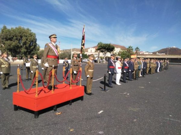 Los Regimientos de Artillería del Mando de Canarias del Ejército celebraron la Festividad de Santa Bárbara