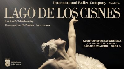 El Auditorio de La Gomera acoge este s&aacute;bado el ballet &lsquo;El Lago de los Cisnes&rsquo; de la International Ballet Company