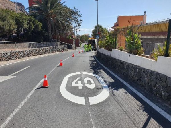 La Gomera: El Cabildo ejecuta una veintena de actuaciones de conservación en la red viaria insular