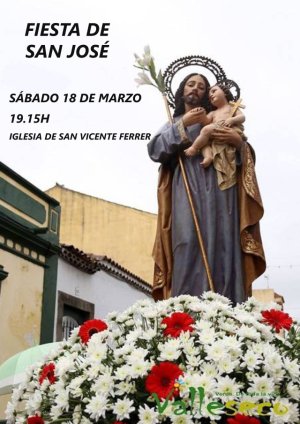 Valleseco se prepara para celebrar la festividad de San José