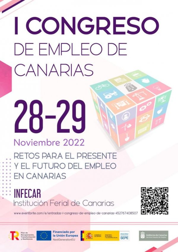 El I Congreso de Empleo de Canarias completa el aforo de 350 personas a una semana de su celebración