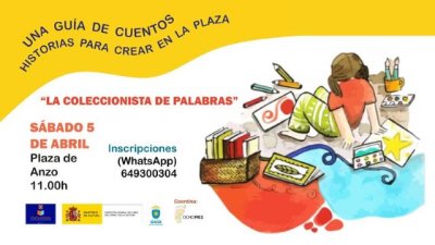 Gu&iacute;a: La Plaza de Anzo acoger&aacute; este s&aacute;bado la programaci&oacute;n cultural &ldquo;Una Gu&iacute;a de Cuentos&rdquo;