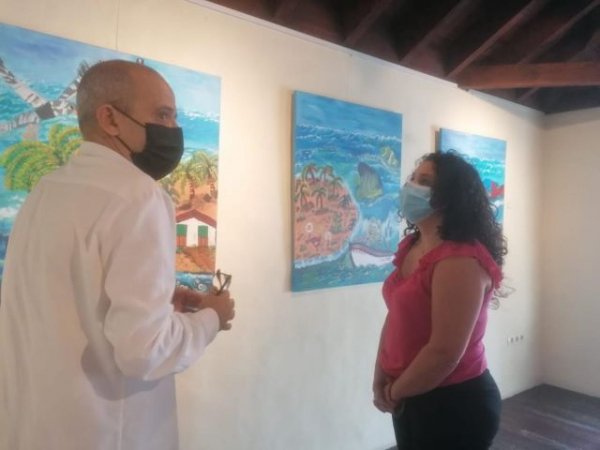 La Gomera: Exposición de pintura de los usuarios del Centro de Rehabilitación Psicosocial insular