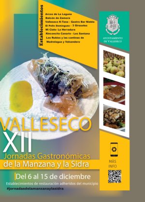 Valleseco: Última semana de las XII Jornadas Gastronómicas de la Manzana y la Sidra