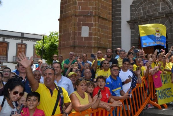 Teror: La UD Las Palmas realiza este jueves su tradicional visita a la Virgen del Pino