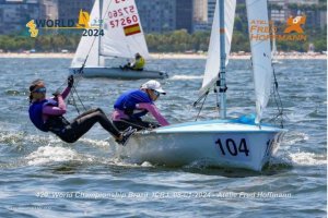 Paula e Isabel Laiseca del Real Club N&aacute;utico de Gran Canaria subcampeonas del mundo de vela ligera en Brasil