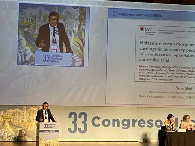 El HUC, premio de la SEMES al mejor artículo publicado sobre manejo del paciente con edema agudo de pulmón