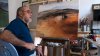 El pintor Juan Guerra muestra sus paisajes imaginados en Mog&aacute;n