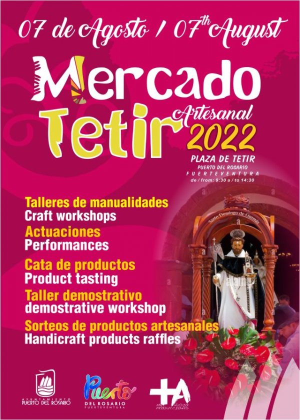 Puerto del Rosario: Especial edición del Mercado de Tetir con motivo de las Fiestas de Santo Domingo de Guzmán 2022