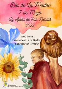 M&uacute;sica y flores para celebrar el D&iacute;a de la Madre en La Aldea de San Nicol&aacute;s