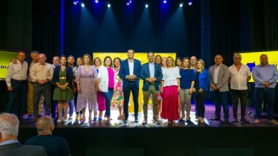 Presentada la candidatura de Unidos por Gran Canaria al Ayuntamiento de G&aacute;ldar con Blas D&iacute;az al frente