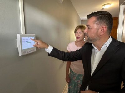 G&aacute;ldar estrena un nuevo sistema de comunicaci&oacute;n entre residentes y personal de la Residencia Genoveva P&eacute;rez