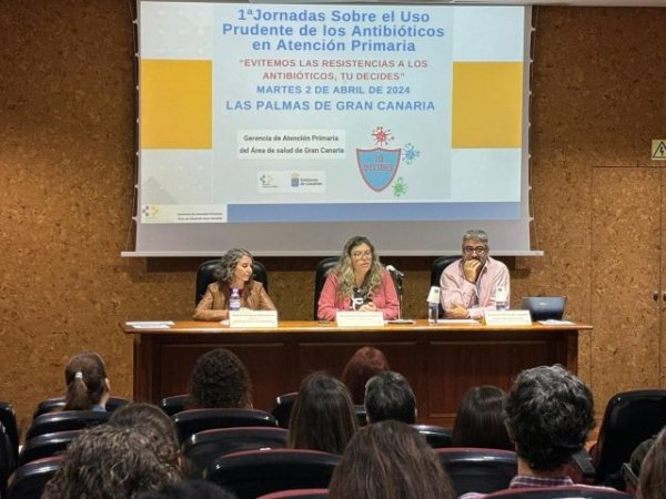 La Gerencia de Atención Primaria de Gran Canaria fomenta el uso prudente de antibióticos entre sus profesionales