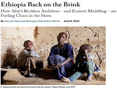 Art&iacute;culo de opini&oacute;n: 'Las paranoicas pol&iacute;ticas regionales de contenci&oacute;n est&aacute;n alimentando el caos en el Cuerno de &Aacute;frica'