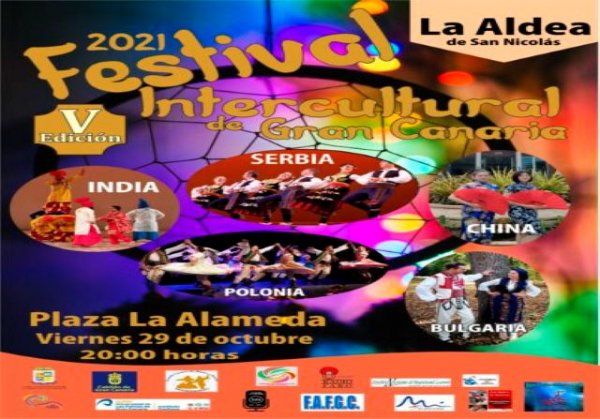 La Aldea: 5º Festival Intercultural de GC el próximo 29 de octubre en La Alameda