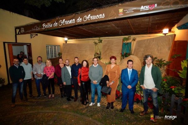 Arucas: En Navidad no podían faltar los belenes, en el Centro Municipal de Cultura y en el Museo Municipal